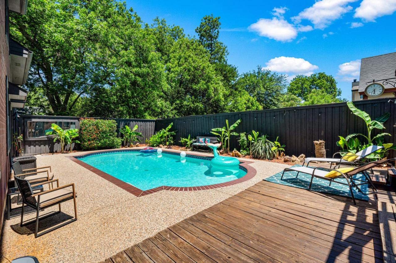 Dallas Oak Lawn Oasis W/ Private Pool, Hot Tub Hotell Eksteriør bilde